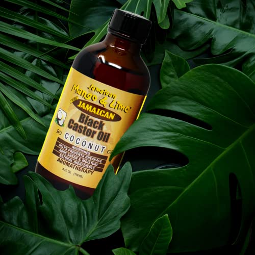 Jamaican Mango Black Castor Oil, Coconut, 4 Ounce #TOP1