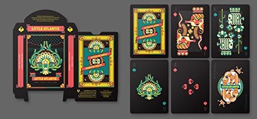 Miniatura 2 de Gamblers Warehouse Little Atlantis Juego de cartas Deck Night Edition
