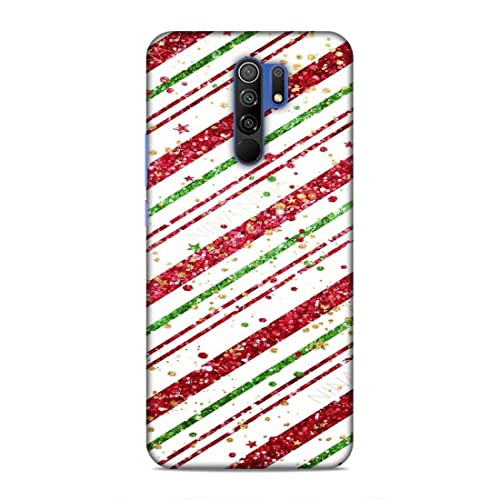 Image of Printed Mobile Back Hard Case Cover for Xiaomi Redmi 9 Prime /Xiaomi Poco M2 | Glitter, Christmas, Stars, Shine A-2194