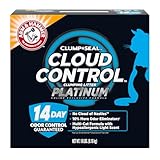 Picture of ARM & HAMMER Platinum Cat Litter, Cloud Control, EXTRA STRENGTH Complete Odour Sealing with 14 Days of Odour Control, Multi-Cat Clumping Cat Litter with Hypoallergenic Light Scent, 8.16kg