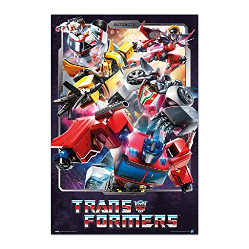 Grupo Erik Poster Transformers - 35,8 x 24,2 pouces / 91 x 61,5 cm - Expédié enroulé - Affiches et impressions - Affiches murales