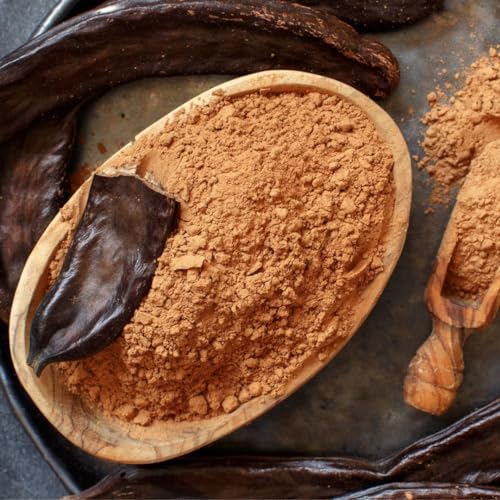 Alpi Nature Carobpulver BIO 500g, Johannisbrot gemahlen, natürlicher Süßstoff, Johannisbrotmehl