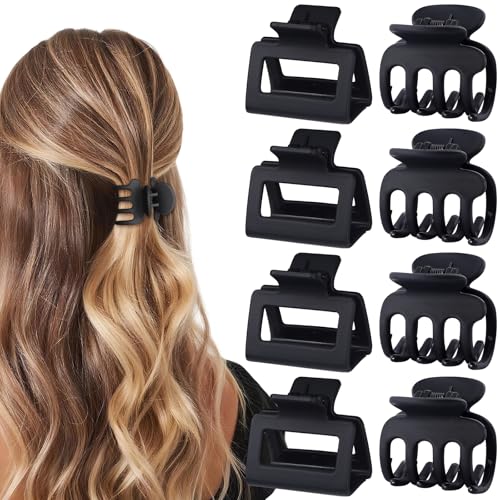 USDNICE Pinces griffes mates femme 8 pk