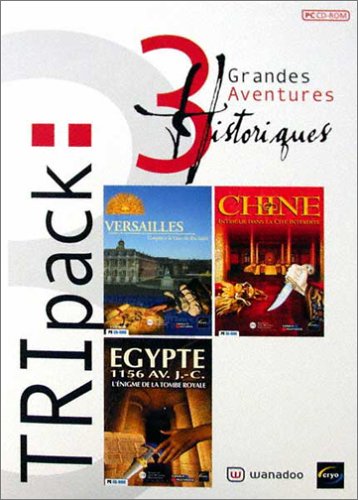 Pack Versailles + Chine + Egypte pour animer vos soirées culturelles en famille