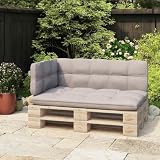WXGTBKPR Schienale divano in pallet 110 cm ferro bianco accessorio mobili