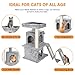 Nova Microdermabrasion Cat Tree for Indoor Cats Cat Tower Cat Scratching Post 34 in Cat Condo Ultra Soft Plush Covering Cat Furniture for Kittens Pet Play House