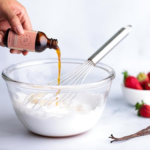 Vista 9 de Extracto de vainilla pura de Madagascar para hornear, extracto de vainilla de Madagascar prensado en frío con caja de regalo, sin azúcar añadido