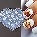 3D Maple Leaf Molds Silicone Nail Tools Fallen Leaves Nail Molds Fall Nail Charms Resin Molds Nail Art Carving Thanksgiving Nail Stencils Silicone Molds for Resin Nail Art Supplies for Women DIY