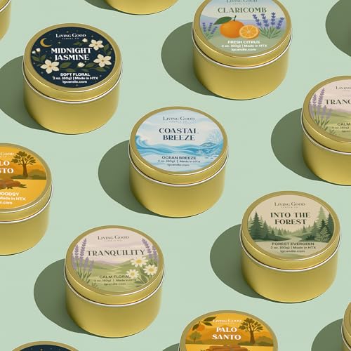 6 Scents Discovery Box – Pure Beeswax Candles