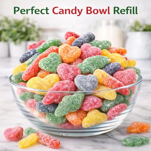 Dulces de gelatina surtidos fruta 1 lb miniatura 3