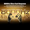 Control inalámbrico GameSir G7 Pro 8K para PC, sticks TMR Gen 2, Windows | Gatillos de efecto Hall, 4 botones programables, base de carga, control esports para FPS y juegos competitivos - Edición Campeón 4