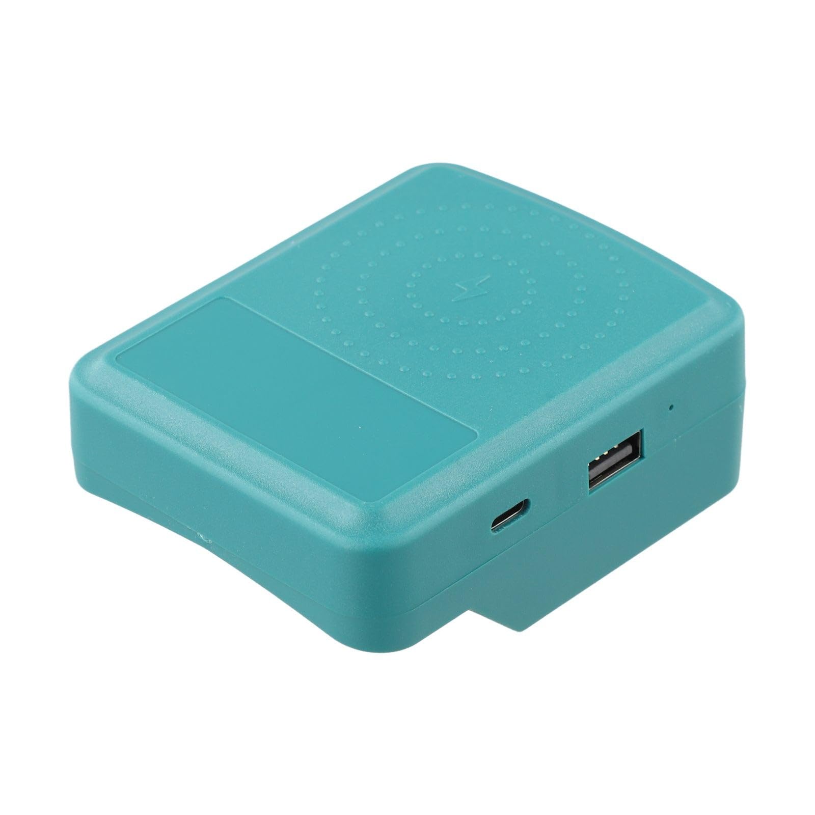Kabelloser Akku-Ladegerät-Adapter, Elektrowerkzeug-Akku-Konverter, USB-Ladestation für Parkside X20V TEAM PAP20A1 PAP20A3, 18 W PD QC3.0 Ausgang mit 7-15 W Pad, tragbares Netzteil für Camping DIY