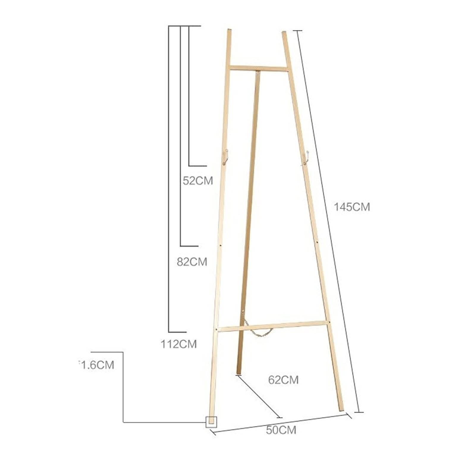 Soporte trípode para Fotos de Bienvenida en Bodas, Soporte Plegable para pósteres en Eventos, Caballete de pie para Pintura al óleo en Sala de Estar