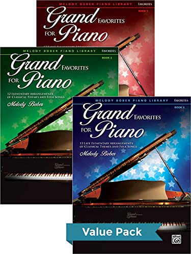 Grand Favorites 1-3 (Value Pack): Early Elementary, Elementary, and Late Elementary Arrangements of Classical Themes and Folk Songs