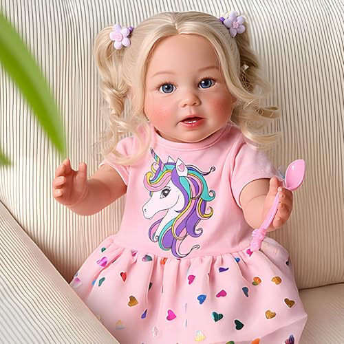 Muñeca Bebé Reborn 20 Pulgadas Cuerpo Suave Realista miniatura 1