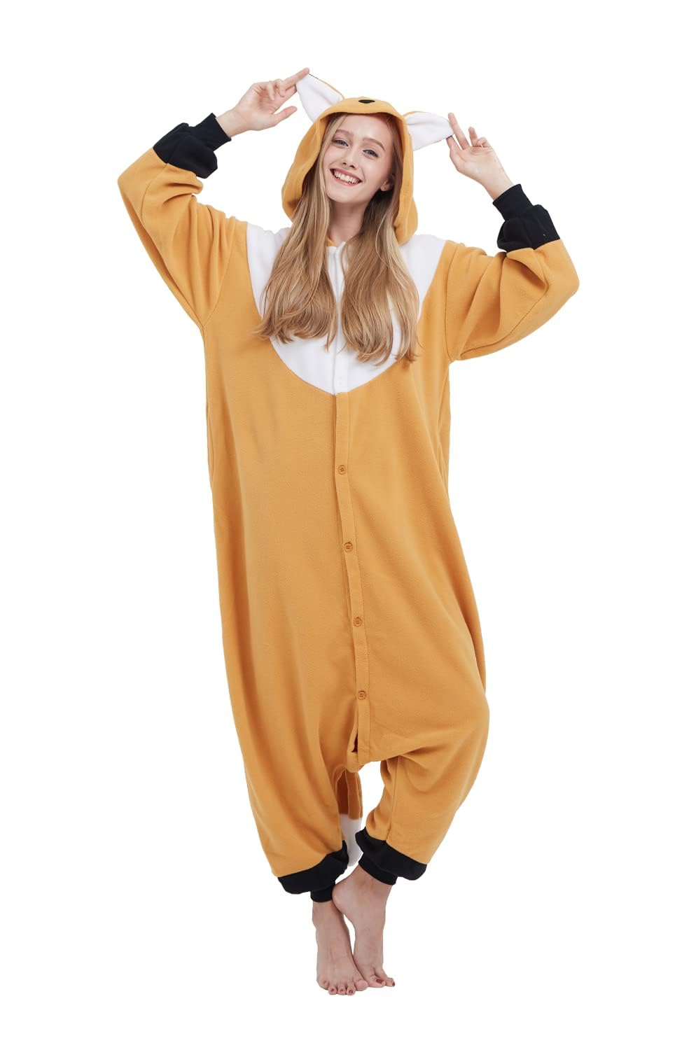 SimZoo Eendelige pyjama voor volwassenen, dieren-cosplay-kostuum