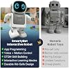 SmartyBot Smart Robot Toy for Kids - Interactive Remote Control Robot with App, Programmable Moves, 7 Customizable LED Eye Colors, Reacts to Music, STEM Learning Toy for Boys & Girls Ages 4 5 6 7 8 9