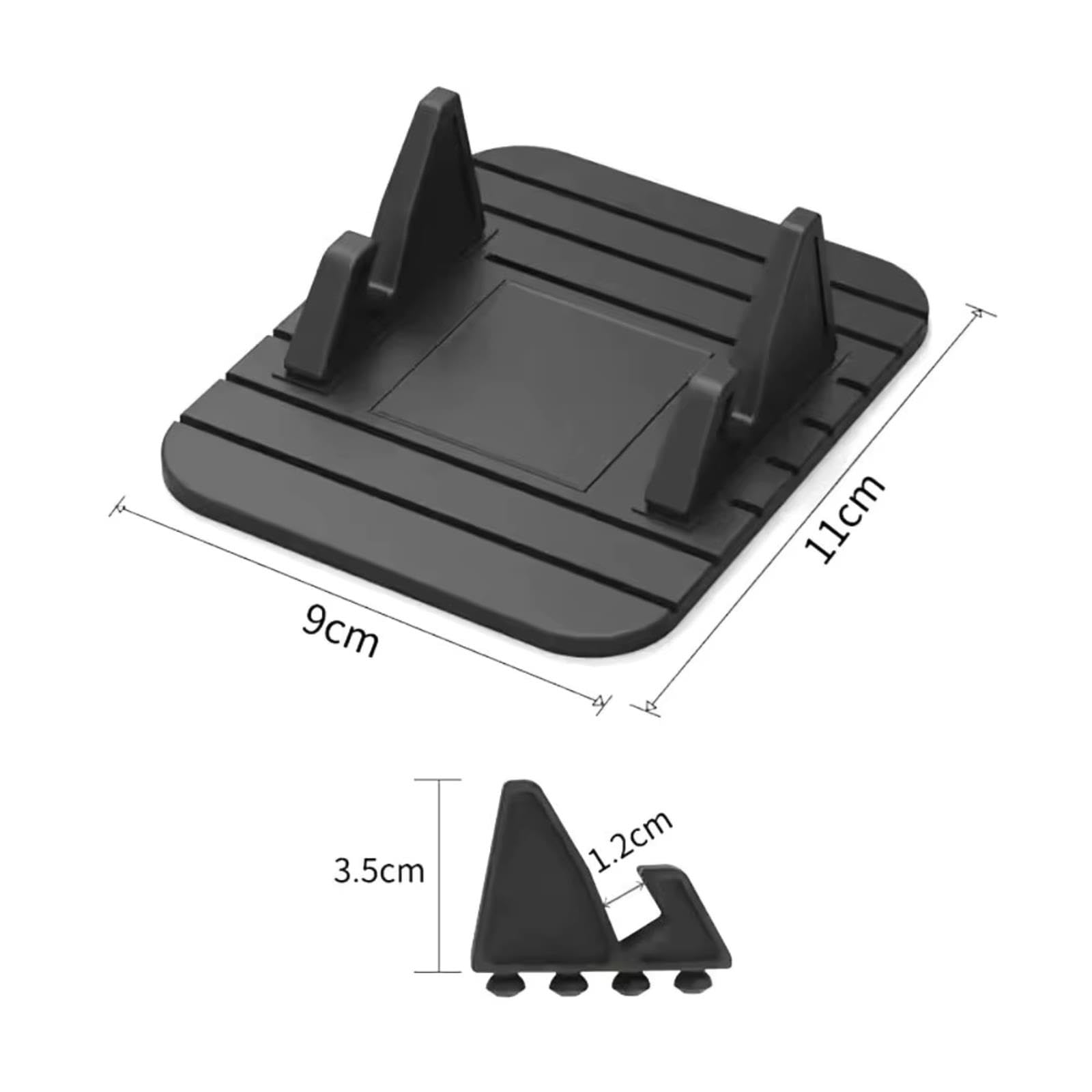 Soporte Teléfono Salpicadero Alfombrilla Silicona Accesorios Coche