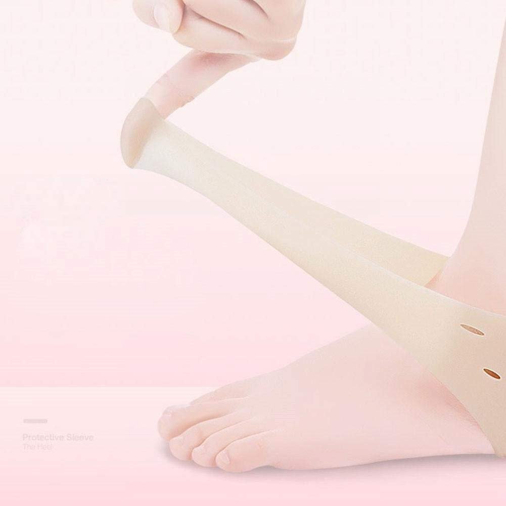 RRJ Silicon Moisturising Heel Swelling Pain Relief Foot Support to Eliminate cracks 2
