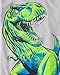 The Children's Place,Boys,Dino Short Sleeve Graphic T-Shirts,Multipacks,Dino/Dinos/TRex Body 3-Pack,Small