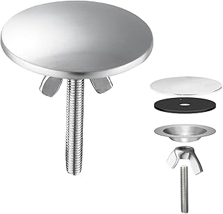 Kitchen Sink Hole Cover, 2in Kitchen Sink Cover Plate Sink Sprayer Plug Faucet Hole Cover Stainless Steel Sink Hole Cap Kitchen Sink Sprayer Hole Cover for Sink Sprayer Hole
