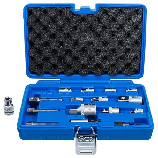 BGS 6779 | Bit-Adapter- / Steckschlüssel-Adapter-Satz | 16-tlg.