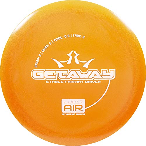 Dynamic Discs Lucid Air Getaway Fairway Driver Golf Disc [Colors May Vary] - 145-159G #TOP27