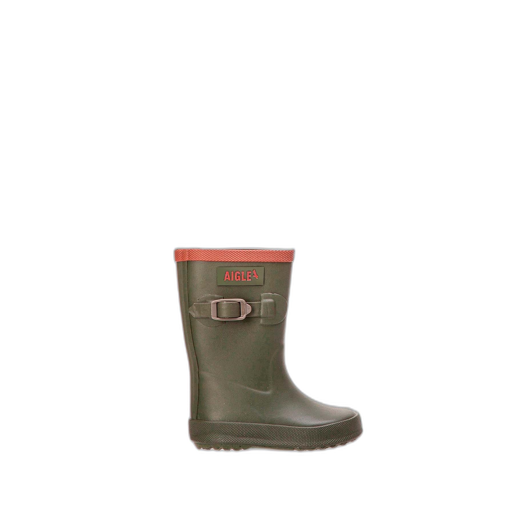 Aigle Partridge 2 Rain Boots Unisex Child, khaki, 13 UK