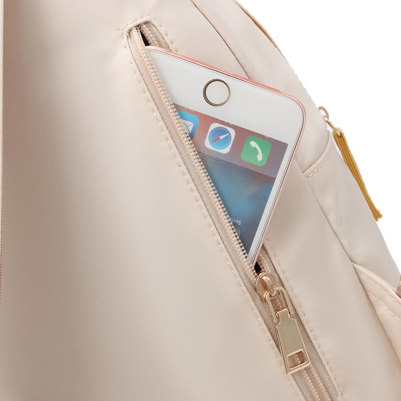 zhongningyifeng Backpack for Women Small, Mini Nylon Travel Sling Bag Purse, Shoulder Bag Cute Lightweight for Ladies - Image 5