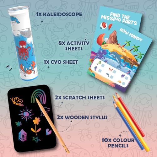 Image of PlayMagic BrainActiv Ultimate Activity Kit - Sea Adventure