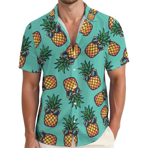Chemise boutonnée élégante en lin pour homme avec col mao moderne