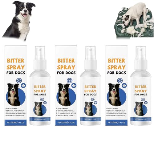 Generisch 3er-Pack Bitterapfel Anti-Kau-Spray für Hunde