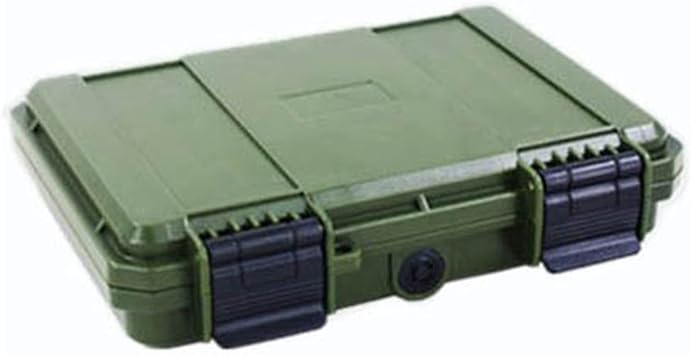 Tool Box Tool Chest Shockproof Sealed Hard Plastic Case Tool Case Suitcase Repair Tool Case Household Organizer Tool Organizer Toolbox Tool OrganizerGreen,1710#