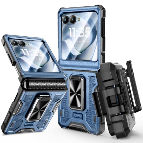 VEGO for Motorola Razr 2026/2025/2024 Case with Belt Clip Holster