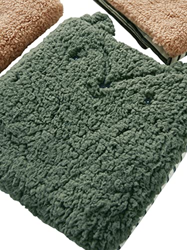 Vertbaudet Baby Bettumrandung „Grüner Wald“ Oeko-Tex wollweiß/Mehrfarbig ONE Size