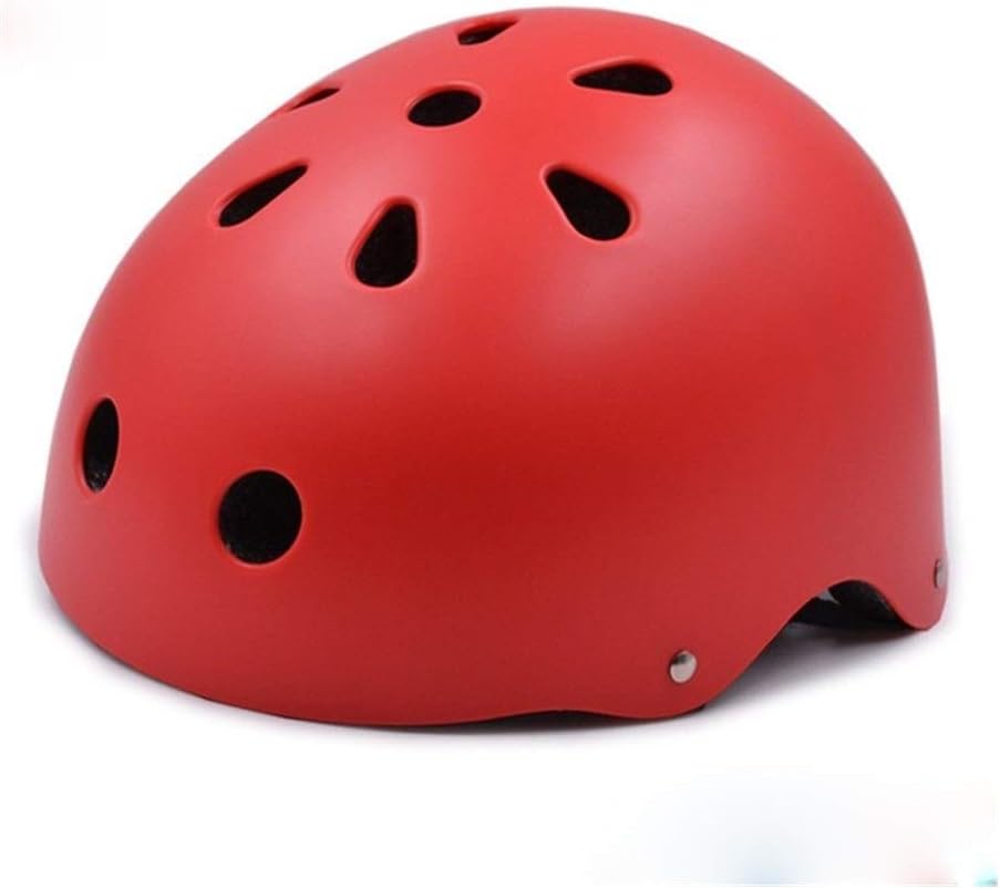 百貨店 マウンテンロードバイクヘルメットアラウンドラウンドマウンテンバイクヘルメット子供 大人男性と女性のスポーツアクセサリー自転車ヘルメットアジャスタブルヘッド Color Red 55cm S Size 51