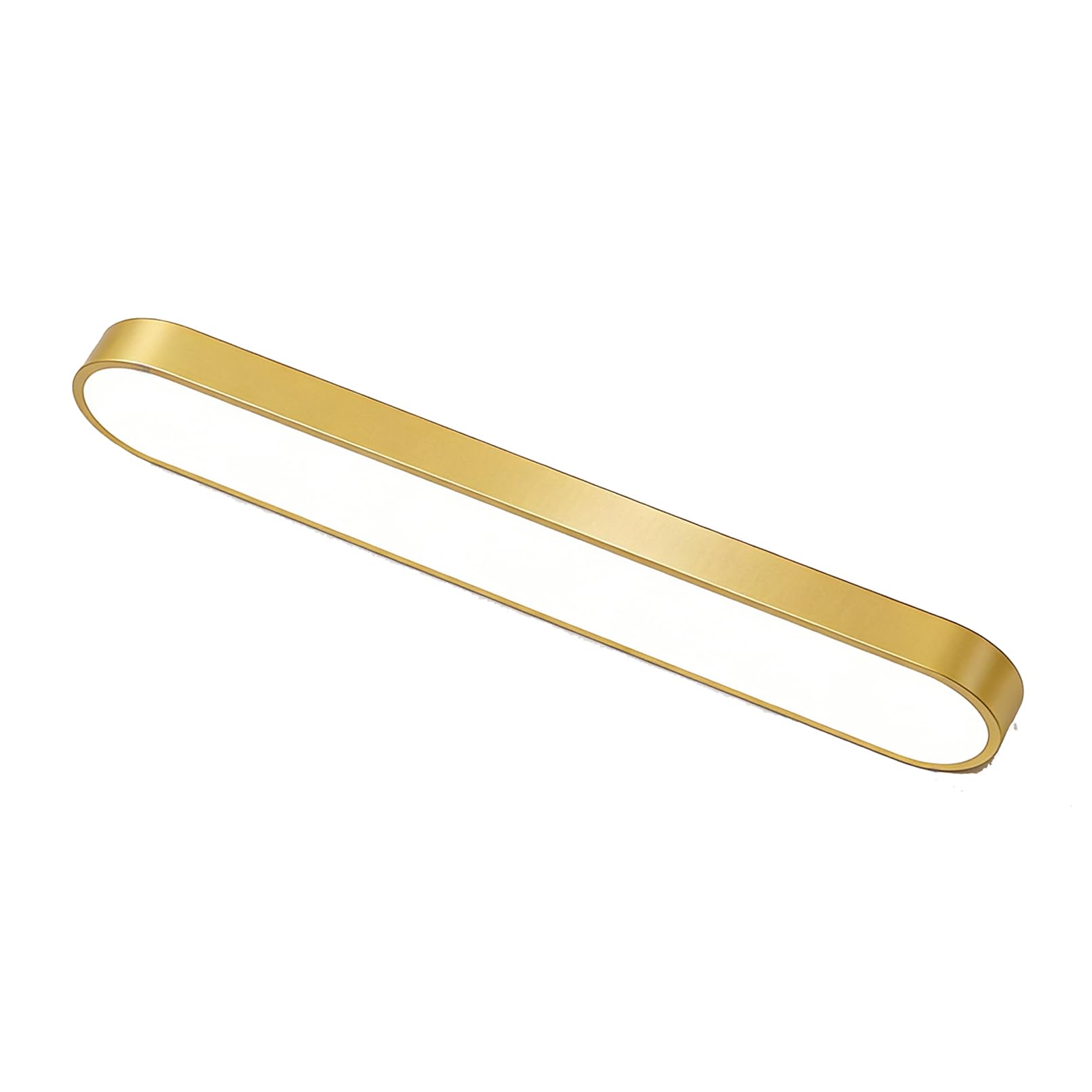 ANBTUKJ 3000K/4000K/6000K CCT Dimming LED Lamp, Indoor Lighting for Laundry Room Household-50cm-Gold