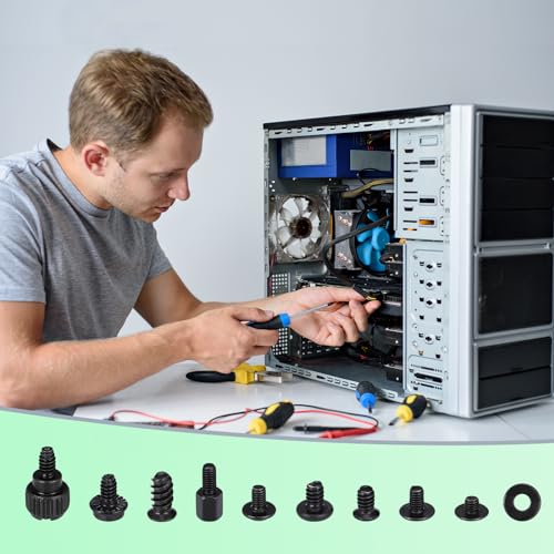 JIZZU 450-Piece Computer Screw Set for PC and Laptop Repair - Image 6