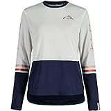  Maloja Freeride Shirt Langarm Damen SpitzmausM. Vintage White Multi M