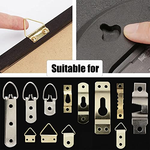 Qiozlen Wall Adhesive Hooks Stainless Steel,Command Strips For Pictures, Clock ,Wall Strips,Command Hooks,Waterproof #TOP5