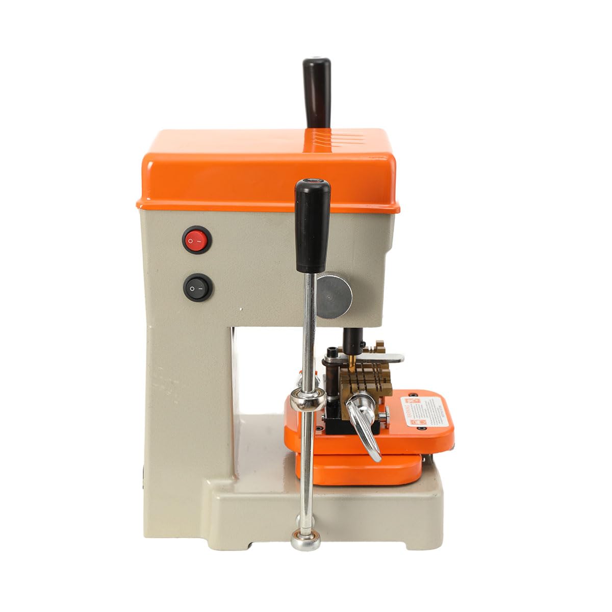 Máquina cortadora de llaves 150W, Horizontal y Vertical Máquina Copiadora de Llaves, Doble Función Fresado, Máquina Duplicadora de Llaves para Cilindro, Cruciformes, Serpentina