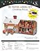 Produktbild ITpandaa 3D Paper Model DIY | Christmas House | Papercraft for Adults and Kids (6+): Miniature House | Cute Home Decoration DIY | 231 pieces | Difficulty  | 8.5*11" 48 pages