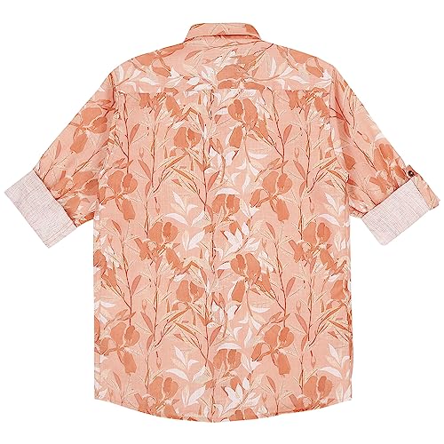 Image of CAVIO Boys Printed Shirt with Embellished T-Shirt