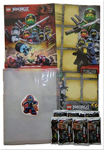 Preisvergleich Produktbild Ninjago Leere Sammel Mappe Album + 10 Booster und inklusive Bonus