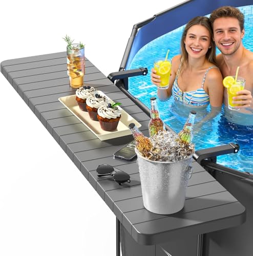 Pool Bar for Above Ground Pools, Fits ≤4.4" Top Rail,