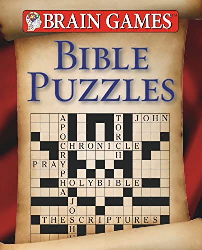 Brain Games - Bible Puzzles (Includes A Variety Of Puzzle Types) #TOP5