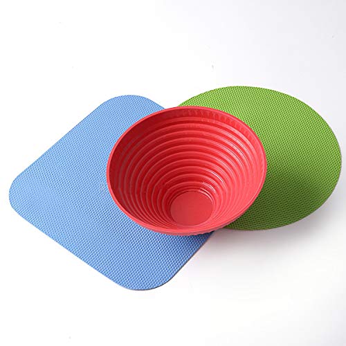 3 Set Of Hengke Jar Gripper, 9 Pieces Multi-Purpose Reusable Rubber Gripper Jar Opener Gripper Rubber Jar,Gripper Pads Round Kitchen Coasters Multi-Purpose Bottle Lid Openers Fit For Most Bottles #TOP1