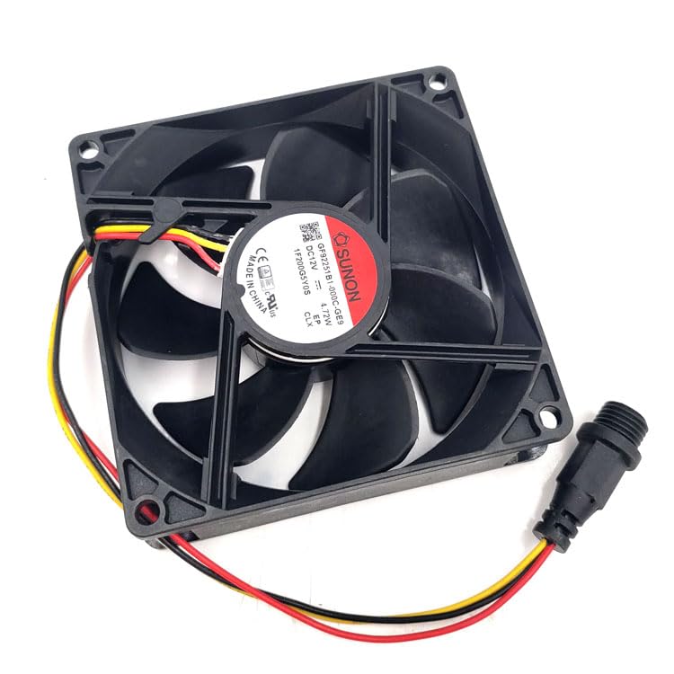Ventilador de chasis inverter 90mm 9025 DC12V 3pin extractor silent cooling fan para equipos 6