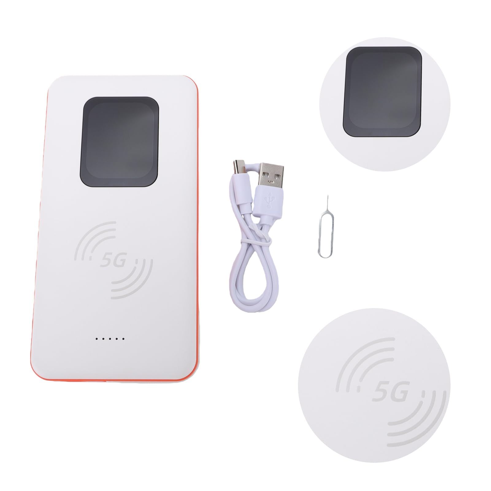 Zunate Router Hotspot Mobile 5G con Scheda SIM e Touchscreen
