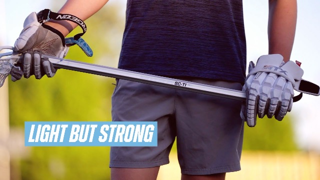 Silverfin Sc-Ti @516laxreels Lacrosse Shaft 30" | Lacrosse Stick For Men With End Cap | Lacrosse Shaft Attack: Lightweight, Durable & Comfortable Grip | Youth Boys Lacrosse Stick For All Levels - View #6